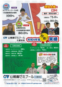R4久留米合格実績　表